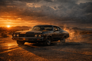 The Sound of a High-Rise Intake on a Big Block at Idle Is an Argument Against Silence That No EV Has Ever Made